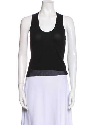 Vivienne Tamデザイン90年代ビンテージシルクトップス[希少] Vintage 90's Vivienne Tam Sport Asian Moder Gray Blac… - Gem