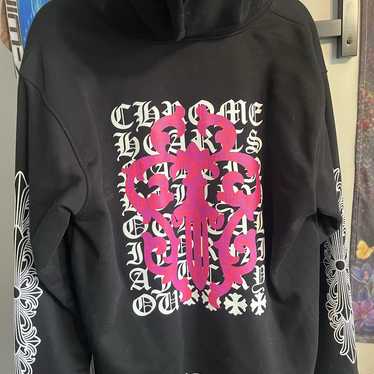 Chrome hearts pink hoodie - Gem