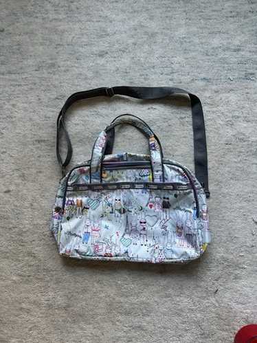 美品　LESPORTSAC×Fifi Lapin コラボ　2WAYボストンバッグ 美品 LESPORTSAC×Fifi Lapin コラボ 2WAYボストンバッグ