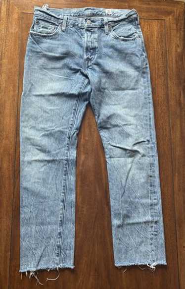 リーバイス 501 CT Levi’s White Oak Cone Denim 1890 Cone Mills White Oak 501® Men's Jeans - Dark Wash