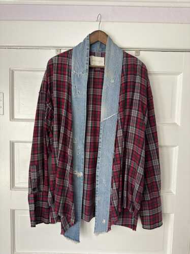 GREG LAUREN グレッグローレン / 美品 KIMONO ロングガウン Greg lauren kimono studio - Gem