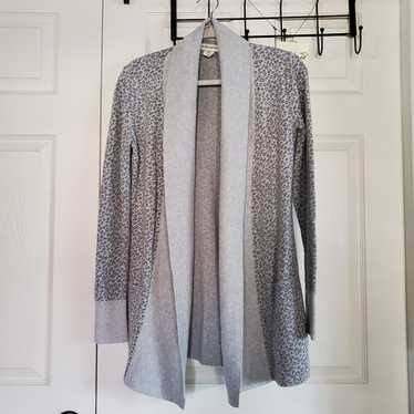 Yet Again Leopard Print Cardigan Sweater Shawl Dr… - image 1