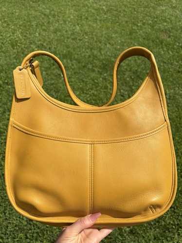 バッグ Vintage Coach Ergo Bag Hobo Yellow Rare RARE Vintage 1997 Coach Ergo Hobo Bag – Zoehify