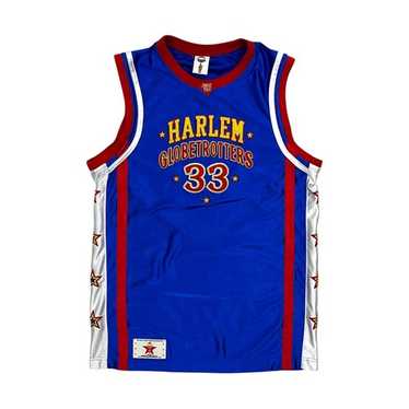 Harlem Globetrotters GOOSE 50 ユニフォーム Vintage Platinum Fubu Harlem Globetrotters Goose Tatum #50