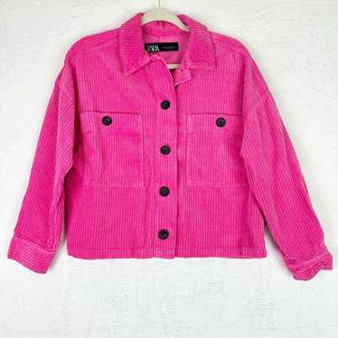 Zara Corduroy Jacket Pink XS - Gem