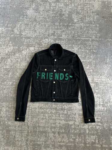 vlone デニムジャケット グリーン VLONE デニムジャケット緑Lサイズ