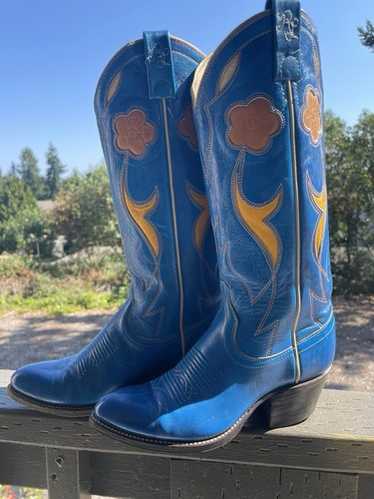 靴 90s RALPH LAUREN COUNTRY Western Boots Vintage cowboy boots ralph lauren - Gem