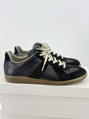 【Maison Margiela】スニーカー レースアップ レザートリム ロゴ MAISON MARGIELA メゾンマルジェラ S37WS0264 22 REPLICA