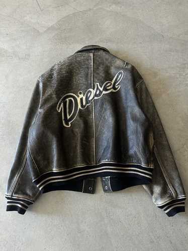 vintage diesel テディジャケット バーシティジャケット Diesel diesel varsity jacket - Gem
