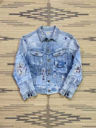 ヴィンテージKAPITAL KOUNTRY BOROユーズド加工シャツジャケット ヴィンテージKAPITAL KOUNTRY BOROユーズド加工シャツジャケット