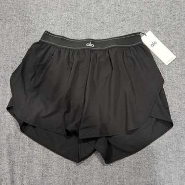 Alo yoga match poInt short 黒 Lサイズ Match Point Short - Black | ALO