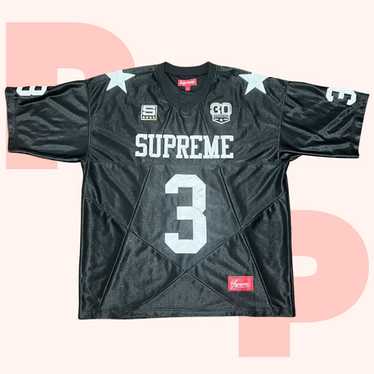 【Supreme】Star Football Jersey Black L Supreme Star Football Jersey Black Men's - FW24 - US