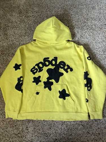 Yellow beluga sp5der hoodie - Gem