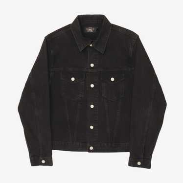 【レア白タグ】RRL DENIM JACKET/ 1st TYPE RRL - Leeland Indigo Denim Trucker Jacket – Louie
