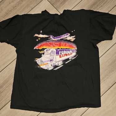 トップス 90s FedEx faded vintage T-shirt 90s FedEx faded vintage T-shirt
