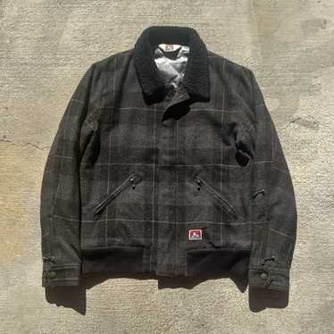 Ben Davis ウールジャケット グレー　Lサイズ HALF ZIP LONG SLEEVE – ベンデイビス公式通販サイト