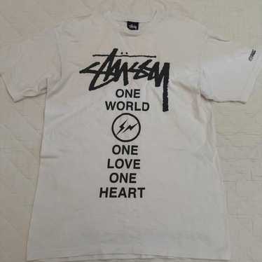 STUSSY × Fragment Design the POOL Tシャツ S Stüssy: Respect The Pool Pigment Dyed T-Shirt (Grape) | DSML