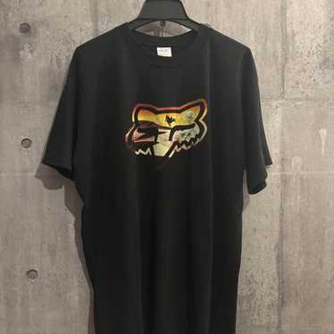 トップス 90s Fox racing vintage sweat VINTAGE Fox Racing Hoodie Mens Large Beige Streetwear Full