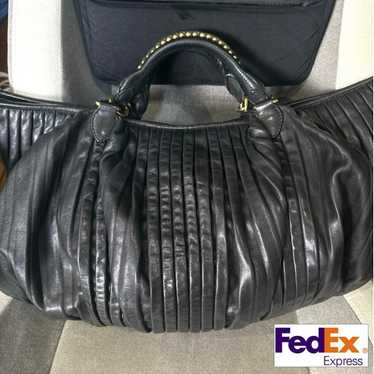 バッグ miumiu archive leather hand bag ◇中古品◇ miumiu ミュウ ミュウ archive leather bag 1990'S