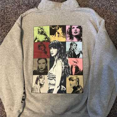 テイラー・スウィフトTHE ERAS TOUR クォータージップフーディー Taylor Swift | The Eras Tour I Gray Quarter Zip Sweatshirt