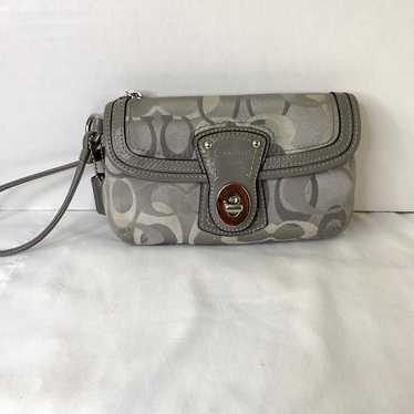バッグ Coach Legacy TurnLock Slim Flap Shoulder Coach Legacy TurnLock Slim Flap Shoulder Bag White Beige