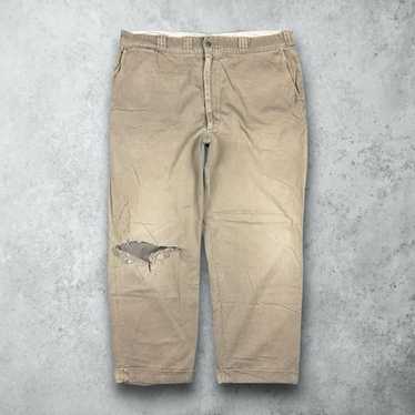 パンツ 50s Vintage OshKosh ARMY Chino Pants パンツ 50s Vintage OshKosh ARMY Chino Pants Vintage 50s Mens