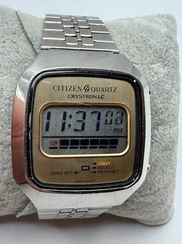 Vintage citizen crystron lc - Gem