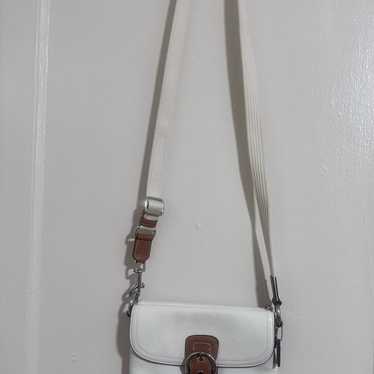 Vintage white coach crossbody - Gem