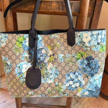 Gucci floral tote bag - Gem