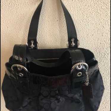 バッグ Vintage coach soho shoulder bag black Coach Black Leather Soho Shoulder Bag – Rediscover Vintage