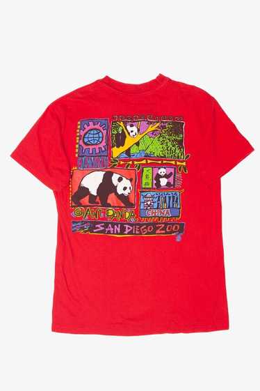 vintage panda × soft cream tee Vintage panda t shirt - Gem