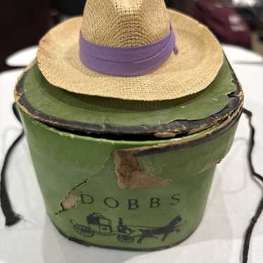 Dobbs vintage straw hat - Gem