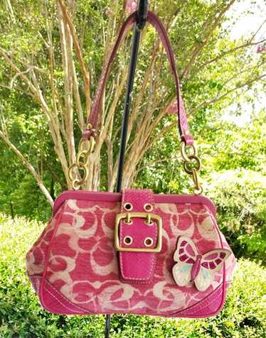 Rare Vintage COACH ミニ　ピンク　バッグ Vintage coach rare pink - Gem