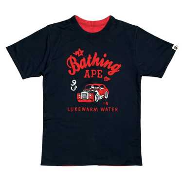 BAPEMANIA #01 A BATHING APE エイプNIGO BAPE Aoyama limited NIGO hand printed T-shirt White A