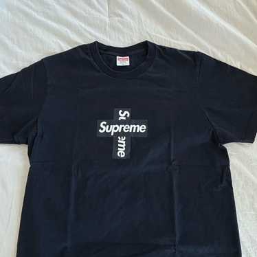 【SUPREME】20AW Cross Box Logo Tee Black Supreme Cross Box Logo Tee Black (FW20) – STEALPLUG KL