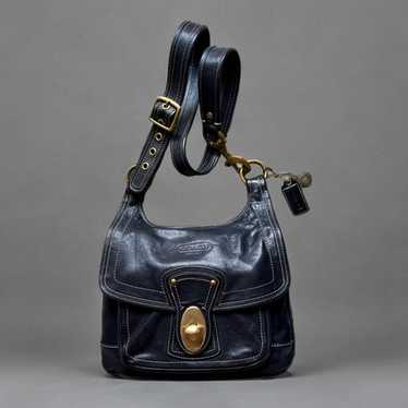 バッグ 65th Coach Pocket Flap Legacy Bag Black MINT COACH Y2K 65TH ANNIVERSARY LEGACY SLIM ALI BLK LEATHER