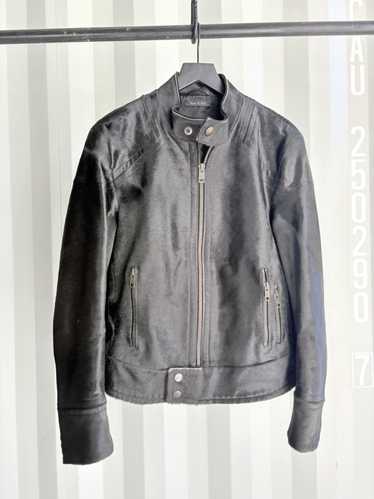 【Gucci】Tom Ford期 Jacket Size48 Vintage Gucci x Tom Ford Black Peak Lapel Leather Jacket