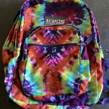 バッグ Rainbow3 JanSport by Trans EMOJI Backpack Supermax 17” School Bag EUC
