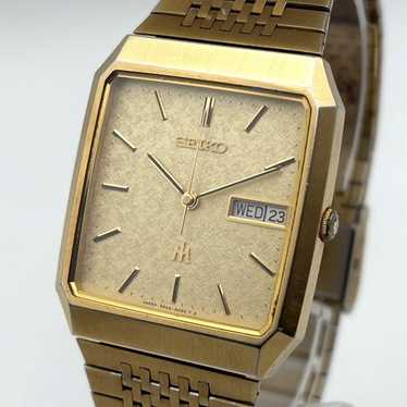 新品電池 セイコー MAJESTA ゴールド デイデイト メンズ 時計 SGP Seiko majesta mens watch - Gem