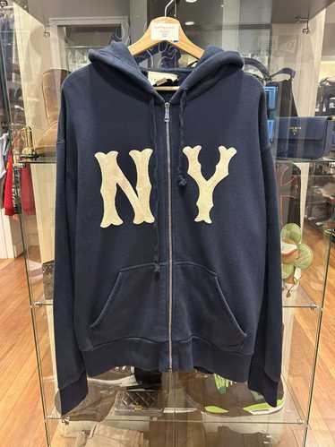 【激レア】GUCCI × MLB コラボ セットアップ ロゴ ネイビー 激レア】GUCCI × MLB コラボ セットアップ ロゴ ネイビー