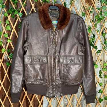 vintage 1950s g 1 flight jacket - Gem