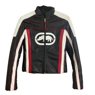 Ecko red leather jacket - Gem