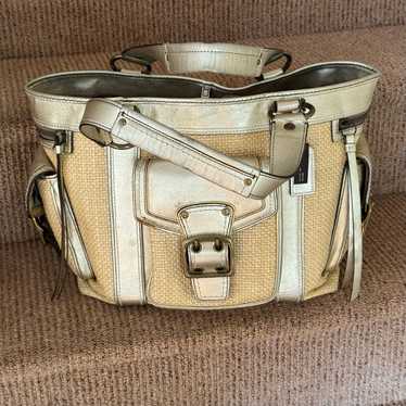 Coach legacy straw tote - Gem