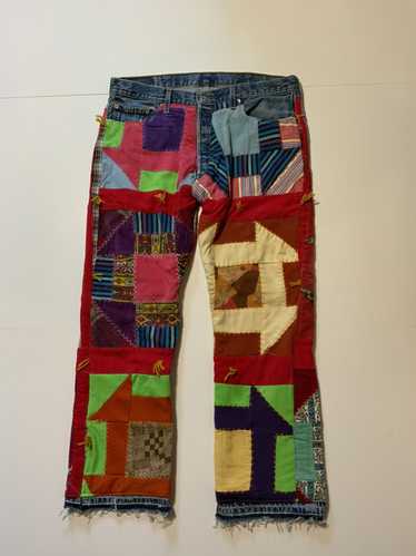 パンツ 70s Levi's Corduroy Patchwork Flare 70s Levi's Corduroy Patchwork Flare
