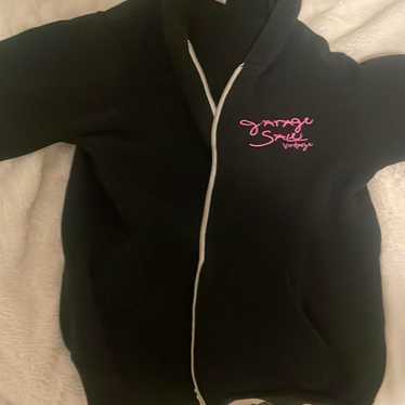 Up smile hoodie up - Gem