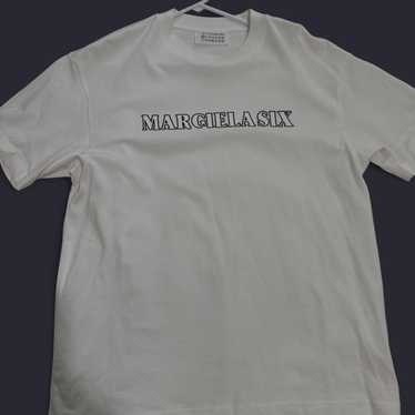 MAISON MARGIELA Ｔシャツ X L White Numeric Signature T-shirt by MM6 Maison Margiela on Sale