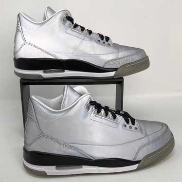 スニーカー Nike Air Jordan 3 Retro 5Lab3 Silver ss 14 2014 Air Jordan 5Lab3 Silver - Mar 2014 - 631603-003