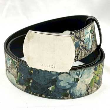 GUCCIベルト花刺繍 Gucci flower belt - Gem