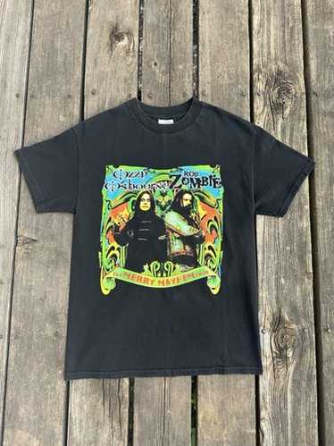 OZZY OSBORNE ROB ZOMBIE バンド Tシャツ Vintage ozzy ozbourne rob zombie 2007 tour Tshirt | eBay