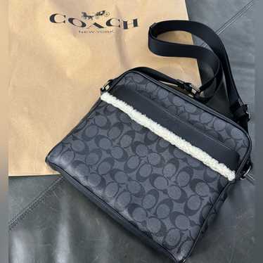 ☆COACH☆CHARLES CAMERA BAG IN SIGNATURE LEATHER COACH® Outlet | COACH® Outlet | Charles Camera Bag In